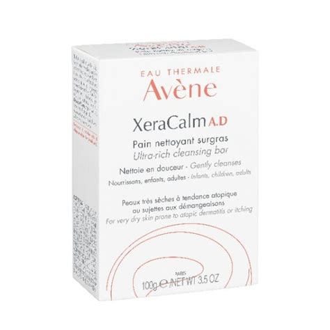 Avene XeraCalm A.D. Pain Nettoyant Surgras 100 gr- Very dry skin - Vita4you