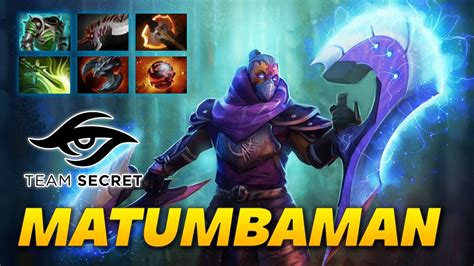 Matumbaman Anti Mage Secret Carry Dota Pro Gameplay Youtube