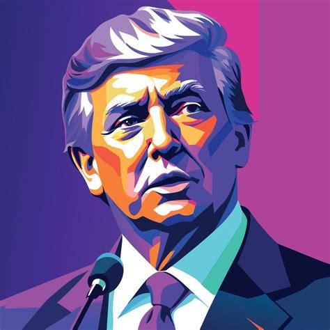 Donald Trump speaking, illustration 48264363 Vector Art at Vecteezy