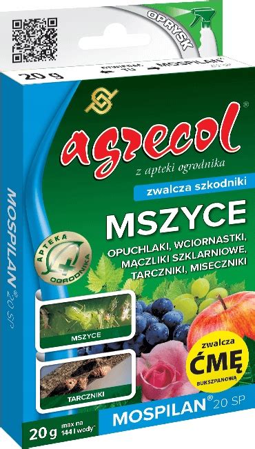 AGRECOL Mospilan 20 SP 20g mszyce tarczniki miseczniki ćma