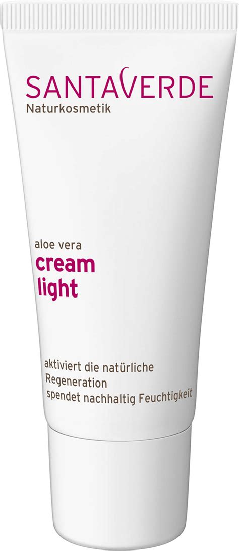 Santaverde Light Aloe Vera Cream Ml Ecco Verde Online Shop