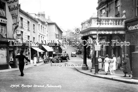 Co 4252 Market Strand Falmouth Cornwall Jb Archive