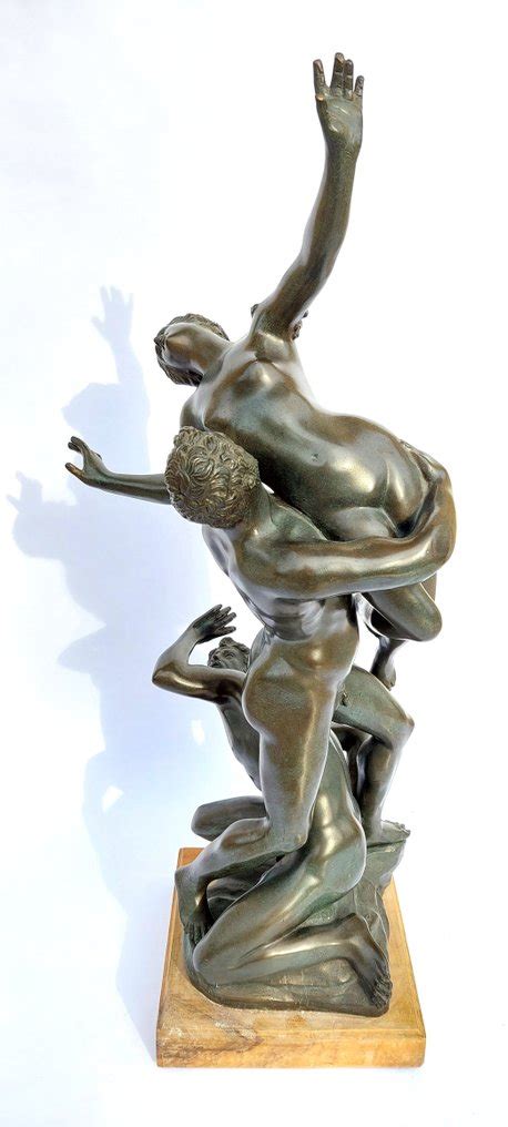 Da Giamblogna Scultura Il Ratto Delle Sabine Cm