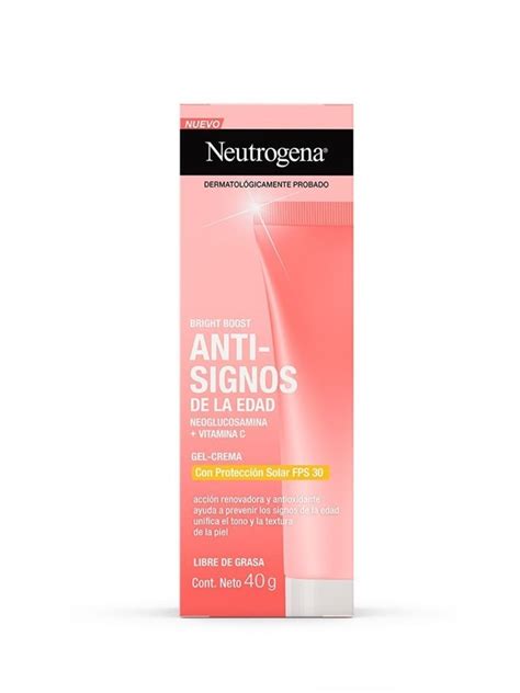 Neutrogena Bright Boost Spf Gr Neutr Gena Cremas Faciales