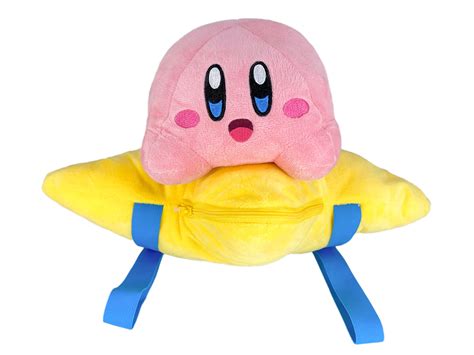 Kirby Warp Star Plush Backpack