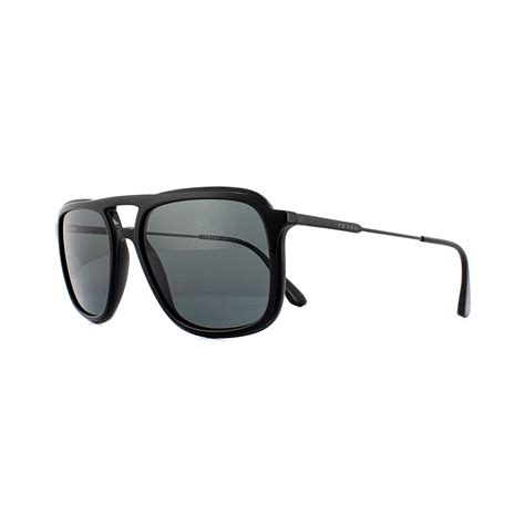 Prada Sunglasses Pr Vs Ab A Black Grey