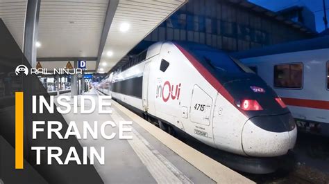 Inside Of A High Speed TGV Train France Trains Rail Ninja Review