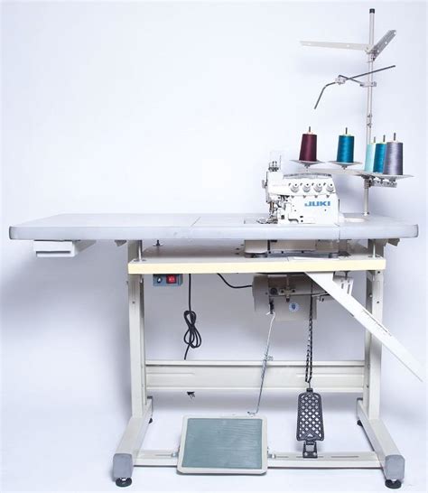 Juki Mo 6814s 4 Thread Overlock Industrial Sewing Machine With Table