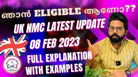 UK NMC Golden Update 08 Feb 2023 Who All Are Eligible With New OET