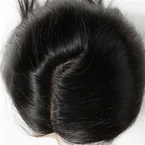 Aliexpress.com : Buy 5*6 Lace Closure Indian Straight Human Hair ...