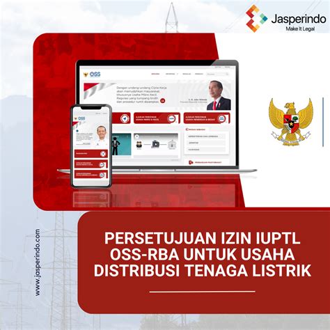 Persetujuan Izin Iuptl Oss Rba Untuk Usaha Distribusi Tenaga Listrik