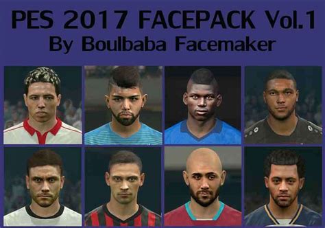 فیس پک جدید برای pes 2017