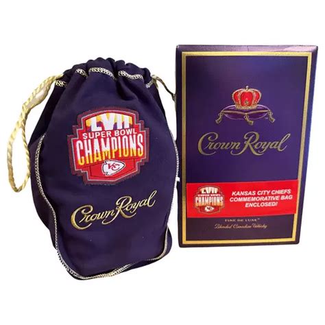 Crown Royal Limited Edition Super Bowl Champions Kansas City Chiefs