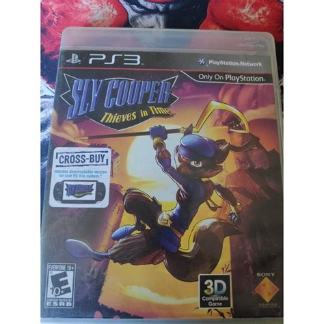 Jogo Sly Cooper Ps3 Playstation 3 Play 3 Mídia Física Original