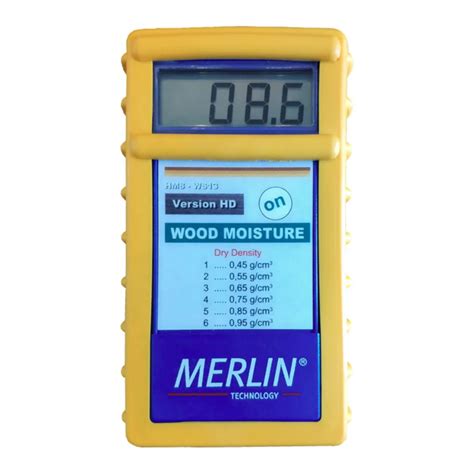 Medidor De Humedad Para Suelos De Madera Klortner Merlin HM8 Klonteser