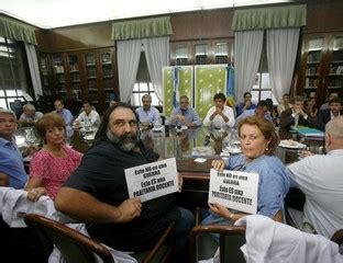 Conflicto Con Los Gremios Docentes En Provincia Y Ciudad No Hubo Avances