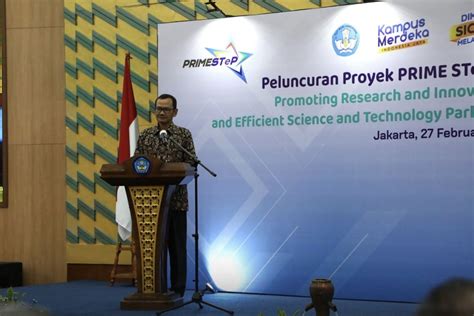 Pemerintah Luncurkan Prime Step Kembangkan Sains Di Perguruan Tinggi