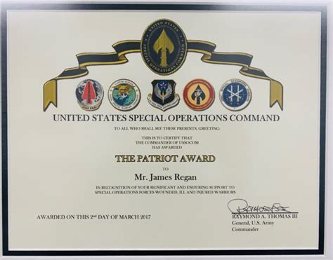 Patriot Award | Army Ranger Lead the Way Fund