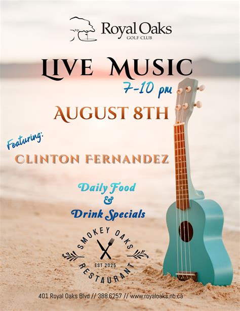 Royal Oaks Golf Club - Royal Oaks has a great line-up of entertainment