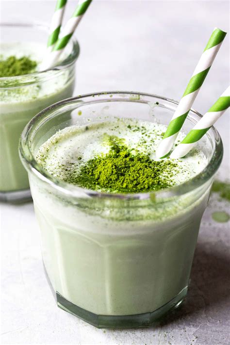 Quick Easy Matcha Milkshake Oh How Civilized