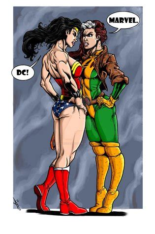 Rogue Loves Wonder Woman Luscious Hentai Manga Porn