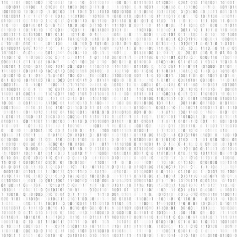 Binary Code Digital Technology Background Computer Data By 0 And 1