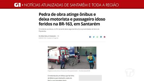 V Deos Jornal Tapaj S Edi O De Segunda Feira De Agosto De