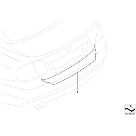 Film De Protection Du Seuil De Chargement Pour BMW X3 G01