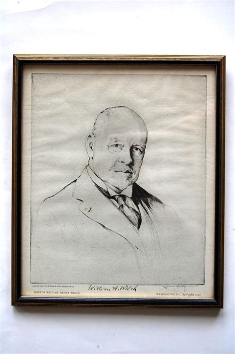 William Henry Welch Portrait By Welch William Henry 1930 1st