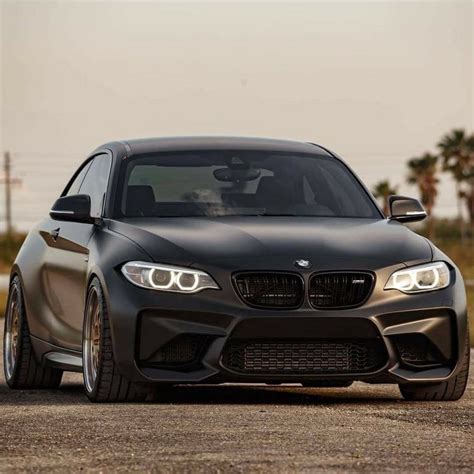 BMW F87 M2 Matte Black Bmw Bmw Car Bmw M2