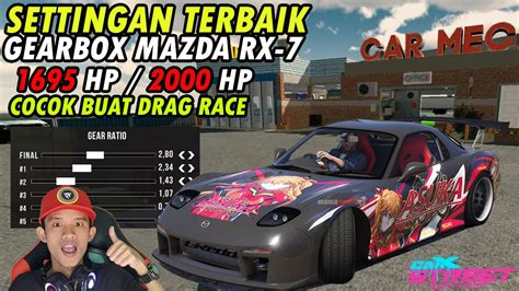 MANTAPTUTORIAL CARA SETTING GEARBOX TERCEPAT MAZDA RX 7 COCOK BUAT