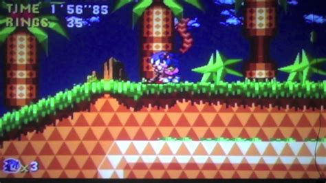 Weird Sonic Cd Glitch Blue Amy Rose Youtube