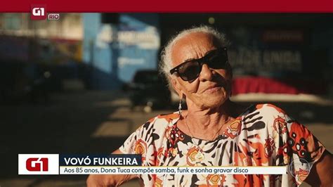 Vídeo G1 no Bom Dia Rio Vovó de 85 anos sonha em gravar seu primeiro