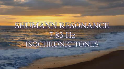 Shumann Resonance 7 83 Hz Isochronic Tones Relax Meditation And Yoga