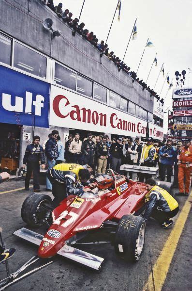 1982 Belgian Grand Prix Zolder Belgium 7 9 May 1982 Gilles