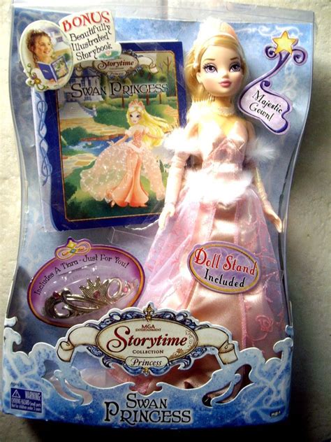 Swan Princess Doll Book Tiara Majestic Gown Mga Storytime Collection