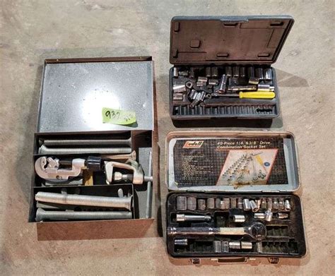 Assorted Sae Metric Socket Sets Partial