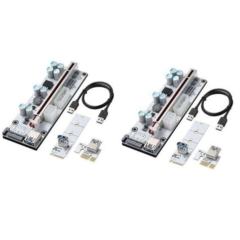 Lot De Cartes D Extension Pci E X X Ver X Avec Carte M Vers