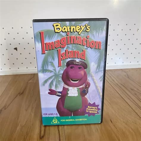 Barney S Imagination Island Dinosaur Vhs Tape Picclick Au