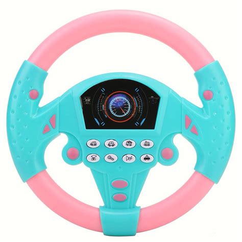 YLSHRF Children Steering Wheel Car Steering Wheel Tool,Baby Educational Copilot Steering Wheel ...