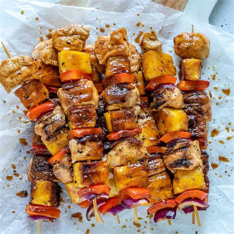 Easy And Tasty Pineapple Chicken Kabobs Healthy Fitness Meals