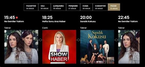 Bu Ak Am Hangi Diziler Var Aral K Atv Kanal D Star Tv Show Tv