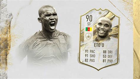 Fifa Samuel Eto O Icono Medio Est Disponible En Sbc Y Esto Piden