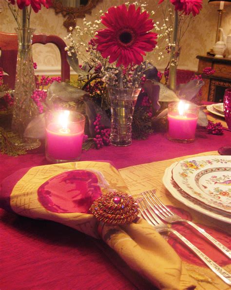 Red Hot Tabletop Red Door Table Decor