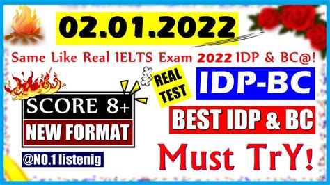 IELTS LISTENING PRACTICE TEST 2022 WITH ANSWERS 02 01 2022 YouTube