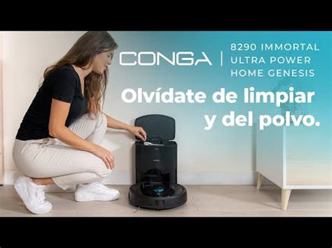 Robot Aspirador Conga Immortal Ultra Power Home Genesis Barre