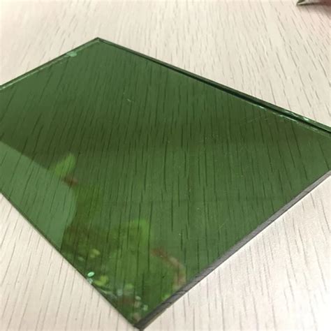 8mm Dark Green Reflective Glass Supplier 8mm Dark Green Hard Coating Glass Factory 8mm Dark