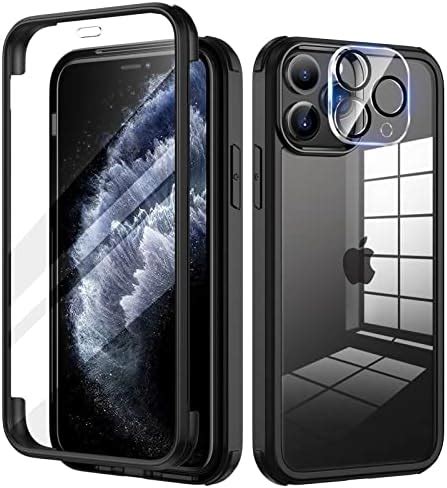 Seacosmo For Iphone Pro Case Full Body Shockproof Case With Built In