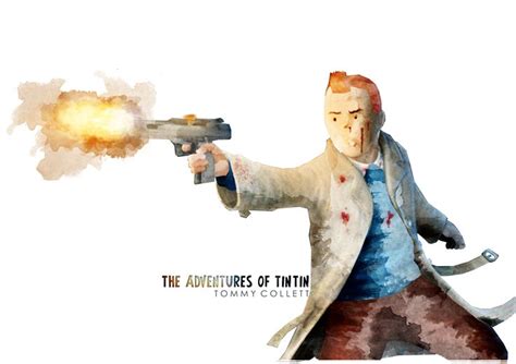 The Adventures Of TinTin Water Colour by Tommy92c on deviantART | Tintin, Adventure, Watercolor