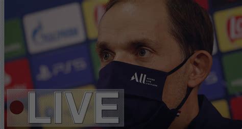 Conf de Presse Pros 5J C1 Tuchel et Verratti face aux médias avant